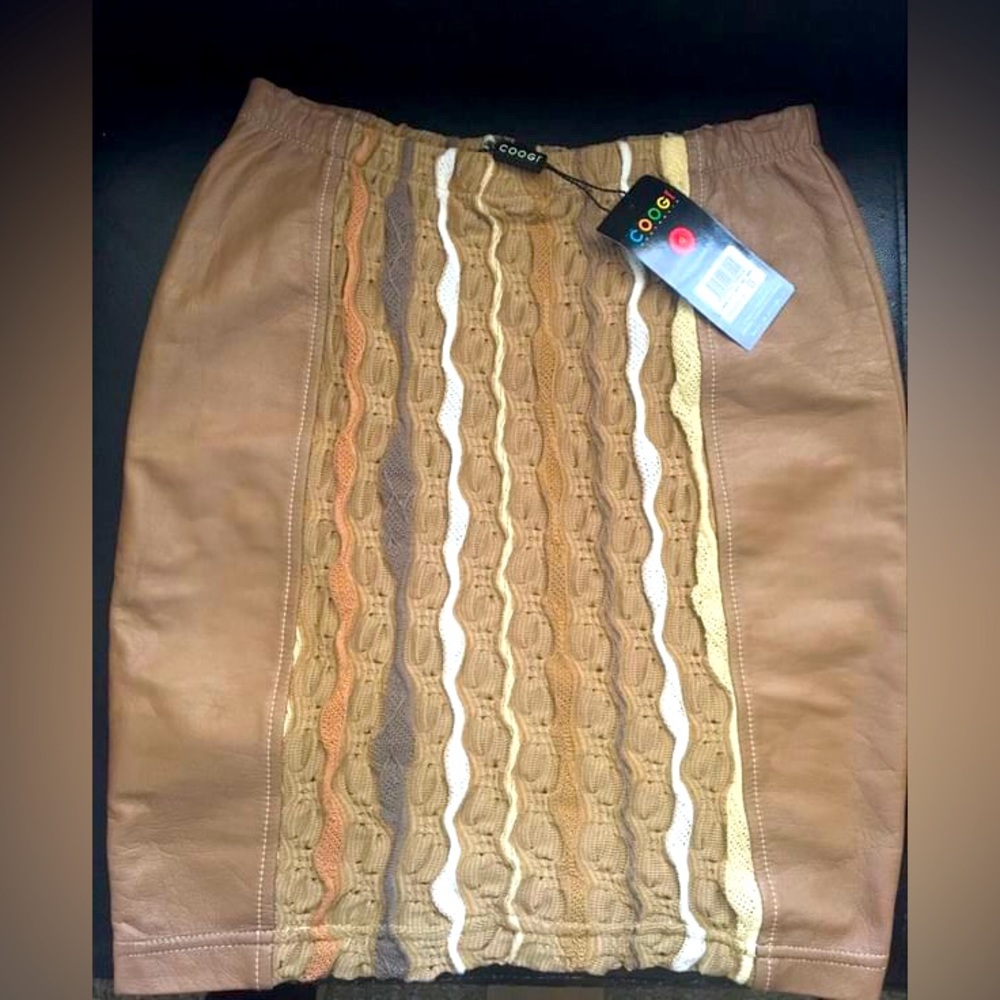 Authentic Coogi sweater skirt